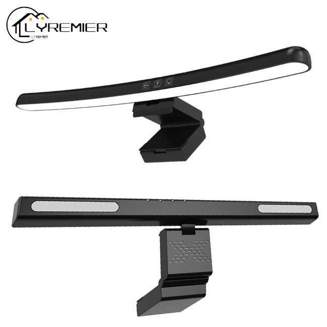 YRE Curvo LED Barra De Luz Para Monitor De Computador Lâmpada Tela USB Jogos De Reunião De Escritório Em Casa