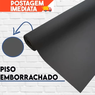 Piso Laminado Liso Antiderrapante Preto 1,00 X 1,00 Mts 3,5mm Tapete Rampa Indústria Deck