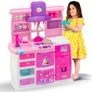 Cozinha Master Magic Geladeira Forno Lava Louças Pia Completa Para Crianças - Magic Toys
