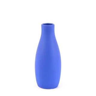 Vaso Mate Cobalto 10x23Cm em Oferta na Shopee