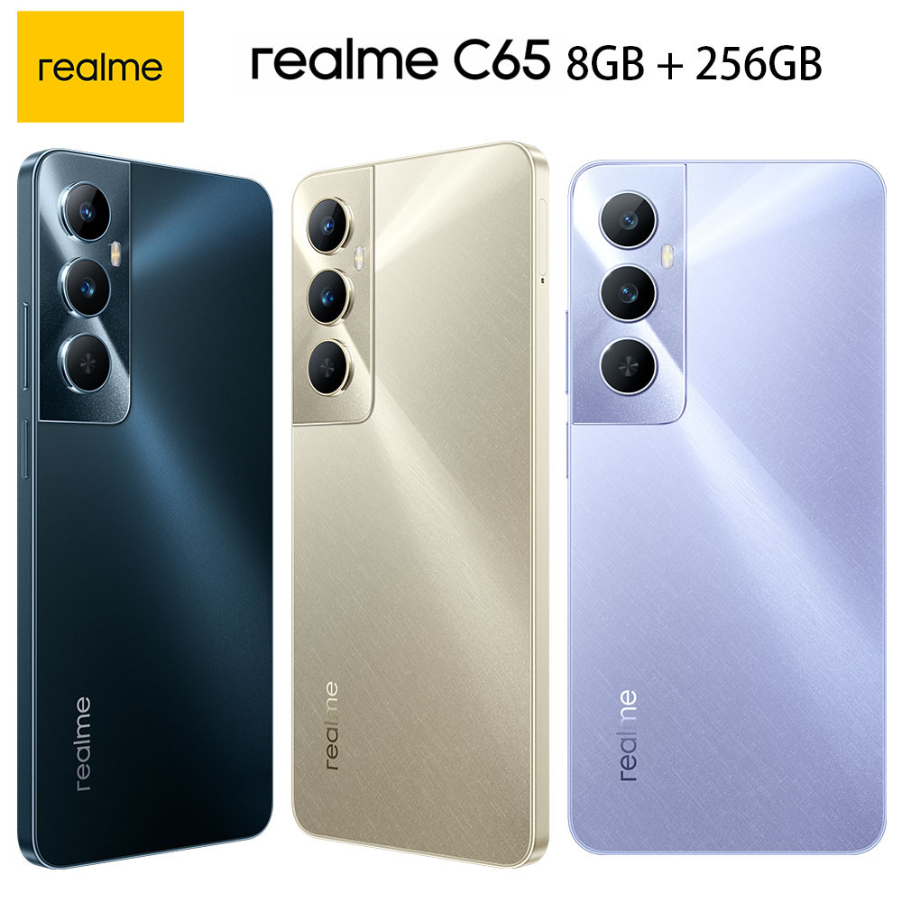 realme C65 スマートフォン ゴールド Global Version Realme C65 em Oferta | Shopee 2025