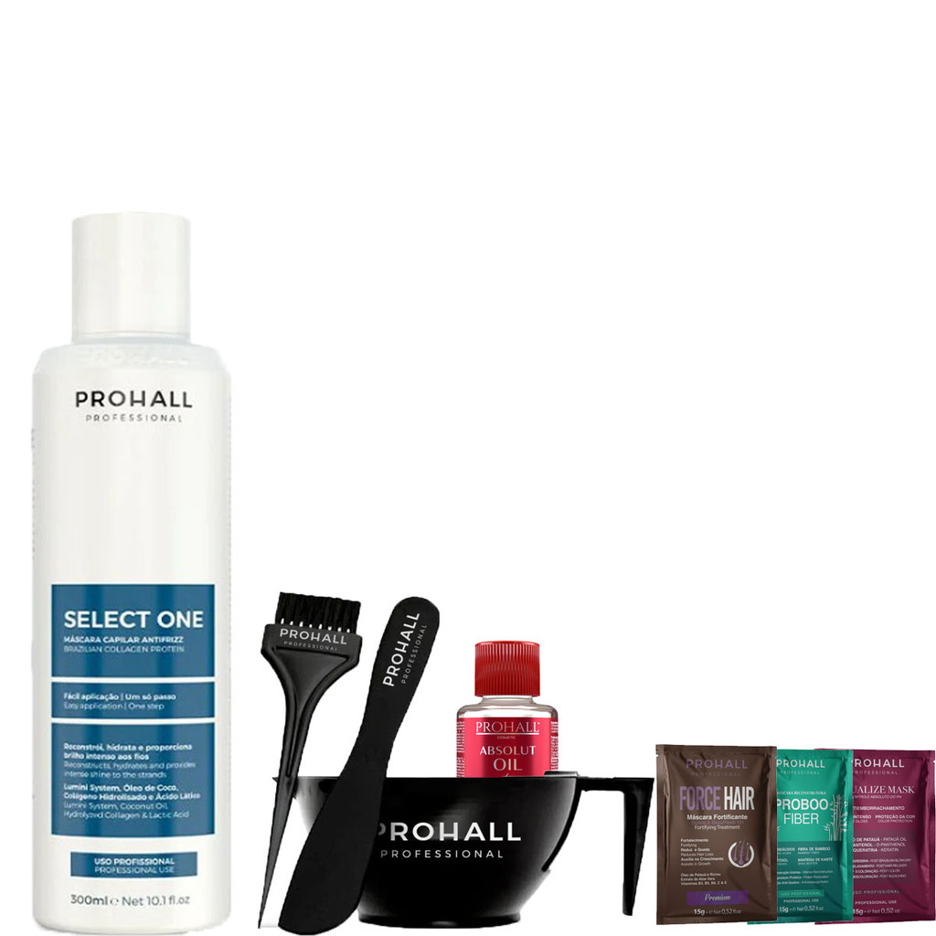 Select One Prohall Orgânica 300ml Original C/Brinde Gratuito | Shopee ...