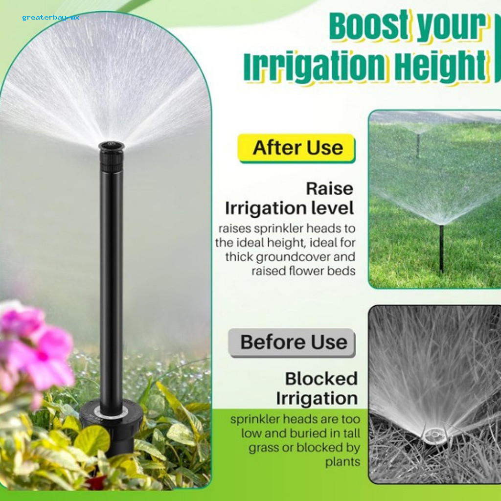 Pvc Sprinkler Riser Extension 10 Pop-up Extensions Head Extender Set ...