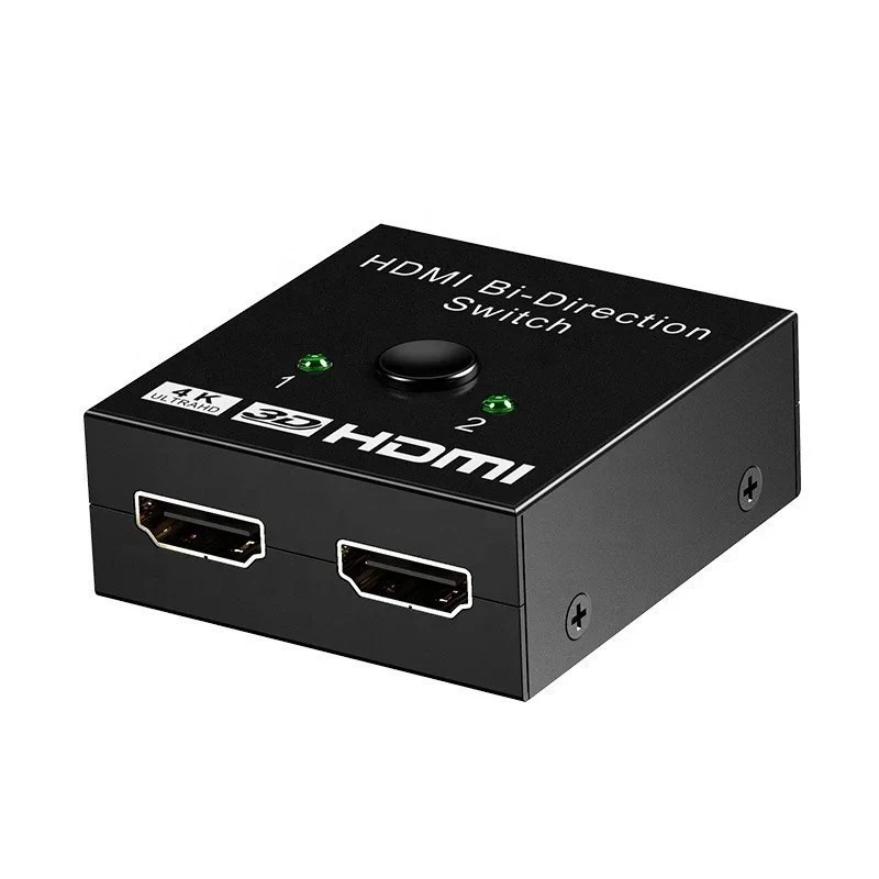 Chaveador Hdmi 2x1 E 1x2 Bi-Direcional 4k