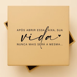 Caixa revelação da gravidez