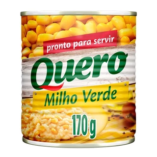 Milho Verde Quero 170g - Embalagem com 24 Unidades em Oferta na Shopee