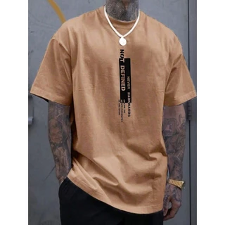 Camiseta Masculina NEVER NOT 100% Algodão Malha Premium