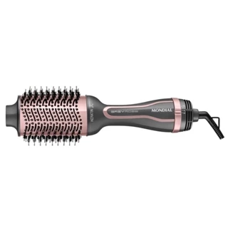 Escova Secadora Cabelo Profissional Mondial Keratin Bivolt 1200w ES-11-BI em Oferta na Shopee