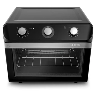 Forno de Bancada E Fritadeira Elétrica Sem Óleo Air Fryer Mueller MFB35G 35L 127v Preto Fosco em Oferta na Shopee