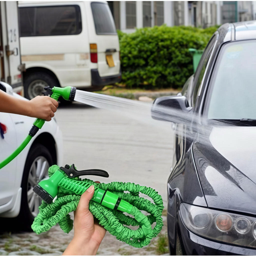 angueira mágica 10M/20M/40M Jardim Lavagem de carro Irrigação flexível com jato premium de 7 funções