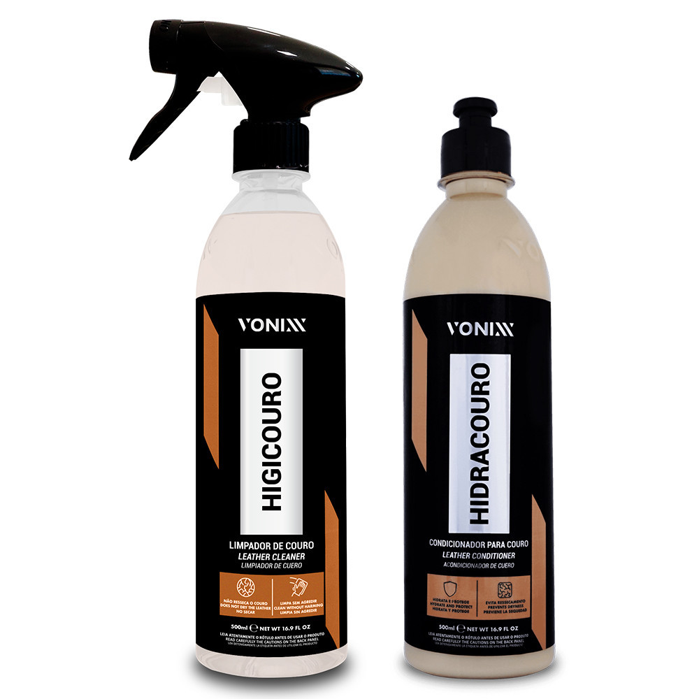 Limpa Hidrata E Revitaliza Couro Vonixx Higicouro Hidracouro | Shopee ...
