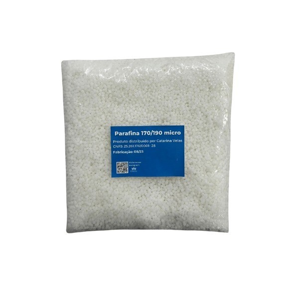 Parafina 170/190/ Cera Micro/ Lentilha/ Escamas - 500 G