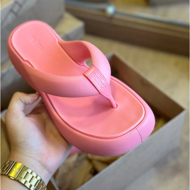 Sandália Melissa Free Fuzzy Platform 35875 | Shopee Brasil