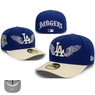 Novos Dodgers_ Men's E Chapéus Femininos De Pato Bordados Esportivos