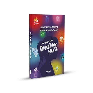 Kit 10 UN | Devocional | 40 Dias Com Divertidamente | Uma Jornada Bíblica Através Das Emoções | Penkal | Português