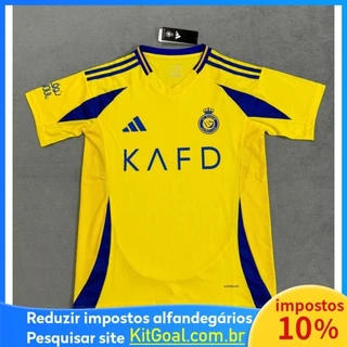 2425 Al-Nassr FC Longe de Casa Camisola de Futebol Masculina S-4xg V5SL