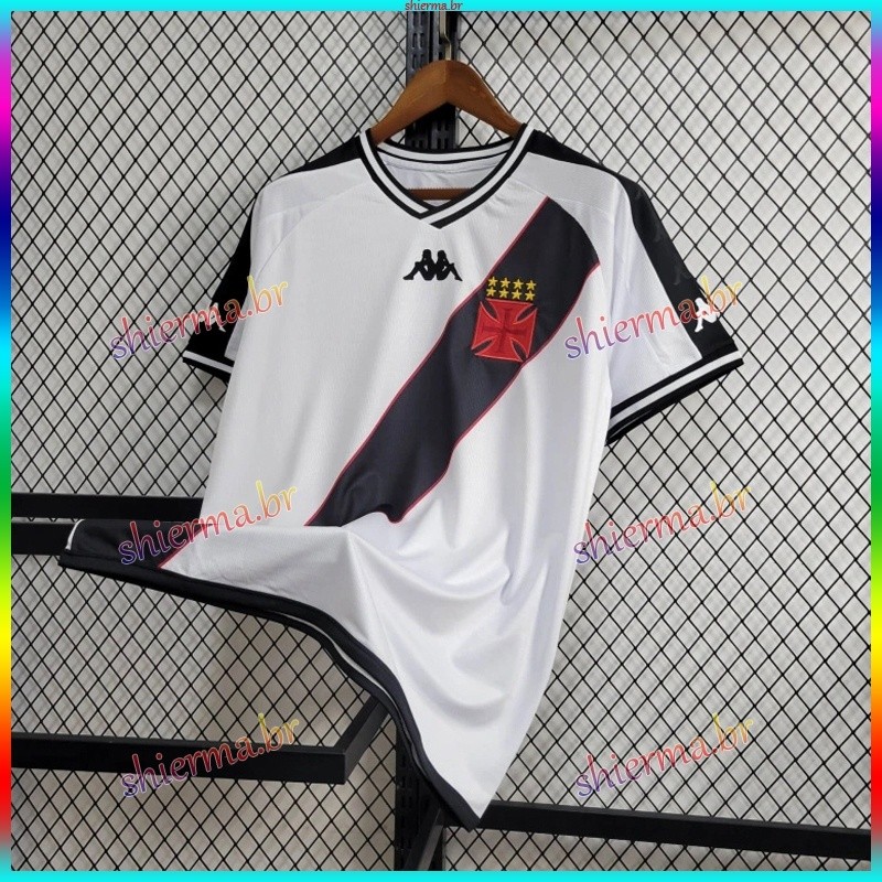 Vasco 2024 Away Camisa Desde Tempo Futebol B-S DEVX