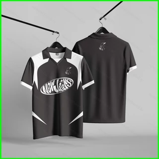 BX NewJeans K-Pop Jersey Streetwear BUNNY CLUB MINJI HANNI DANIELLE HAERIN HYEIN POLO Camiseta Manga Curta