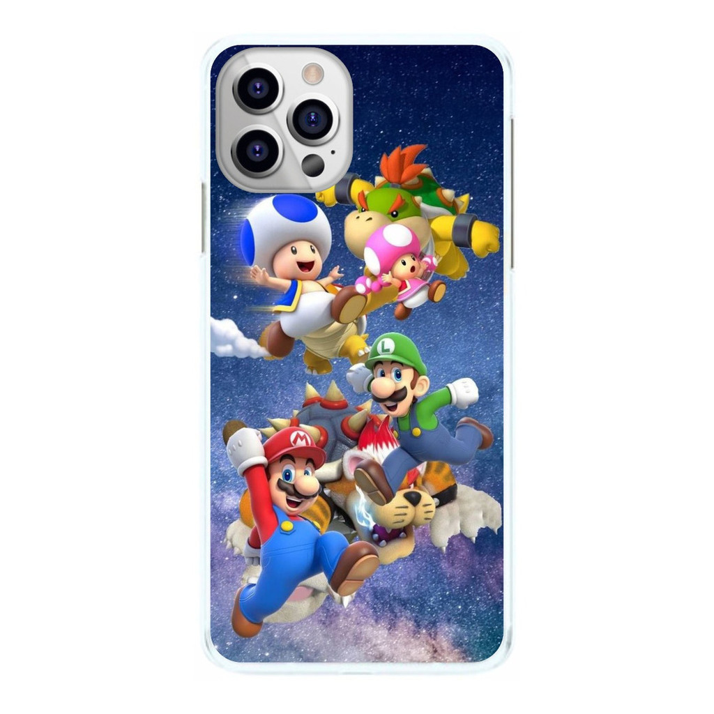 Capinha Mario e Amigos Luigi Bowser Capa de Celular | Shopee Brasil