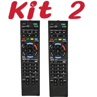 Kit 2 Controle Tv Led Sony Bravia com botao netflix  HAI-7443   marisa em Oferta na Shopee