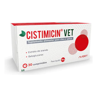 Cistimicin Vet - Suplemento Alimentar Para Cães E Gatos