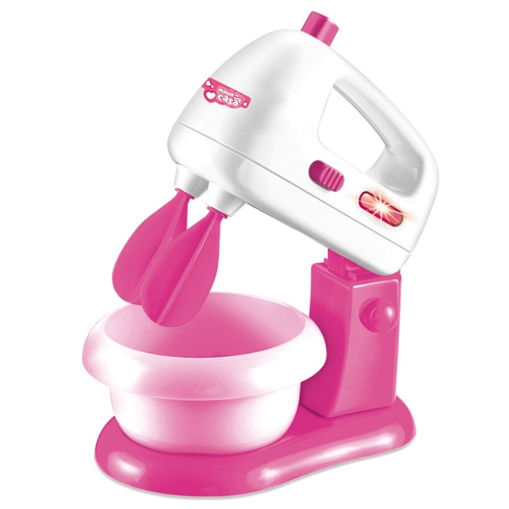Brinquedo Batedeira Infantil Mania De Casa Com Luz e Movimentos 