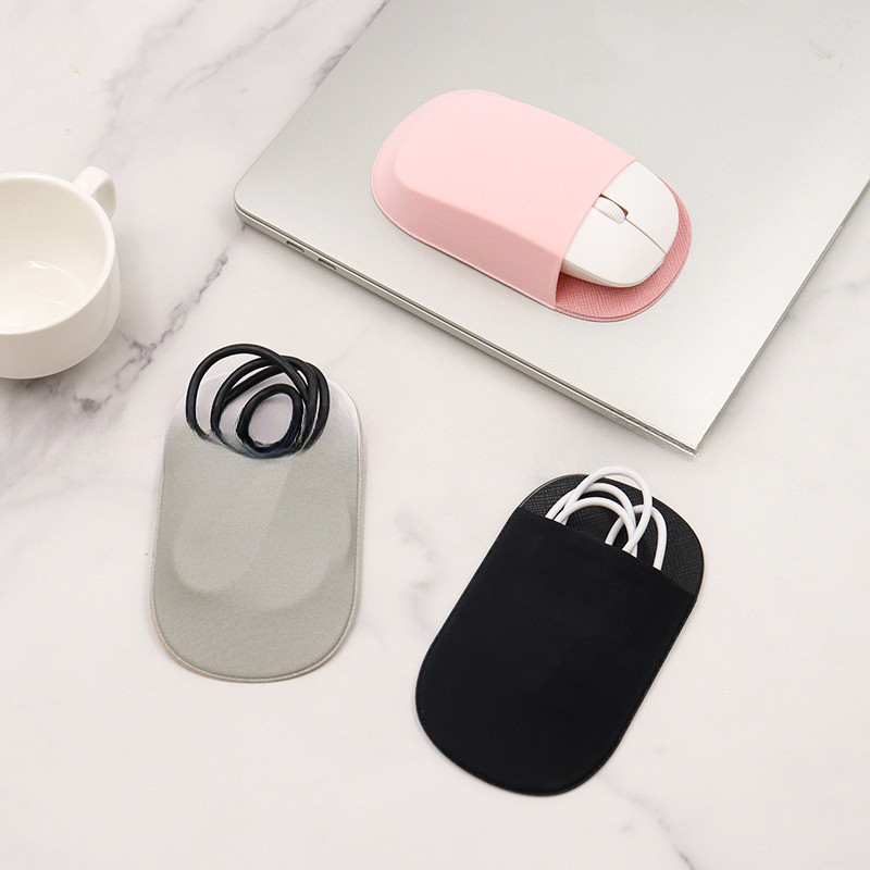 Portamatite Autoadesivo Per Notebook | Set 5 Pezzi Nero, Elastico, Regolabile - Foto 5