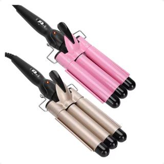 Modelador de cachos tri ondas Tri-ondas modelador 22cm de diâmetro AlexStore