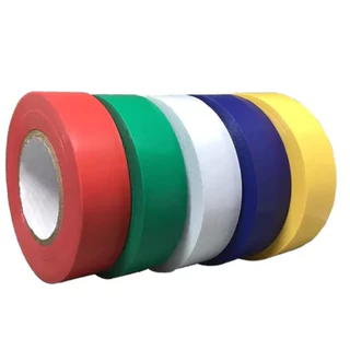 Fita Isolante Colorida 17mm 10mts Branca Azul Verde Amarela Vermelha Preta