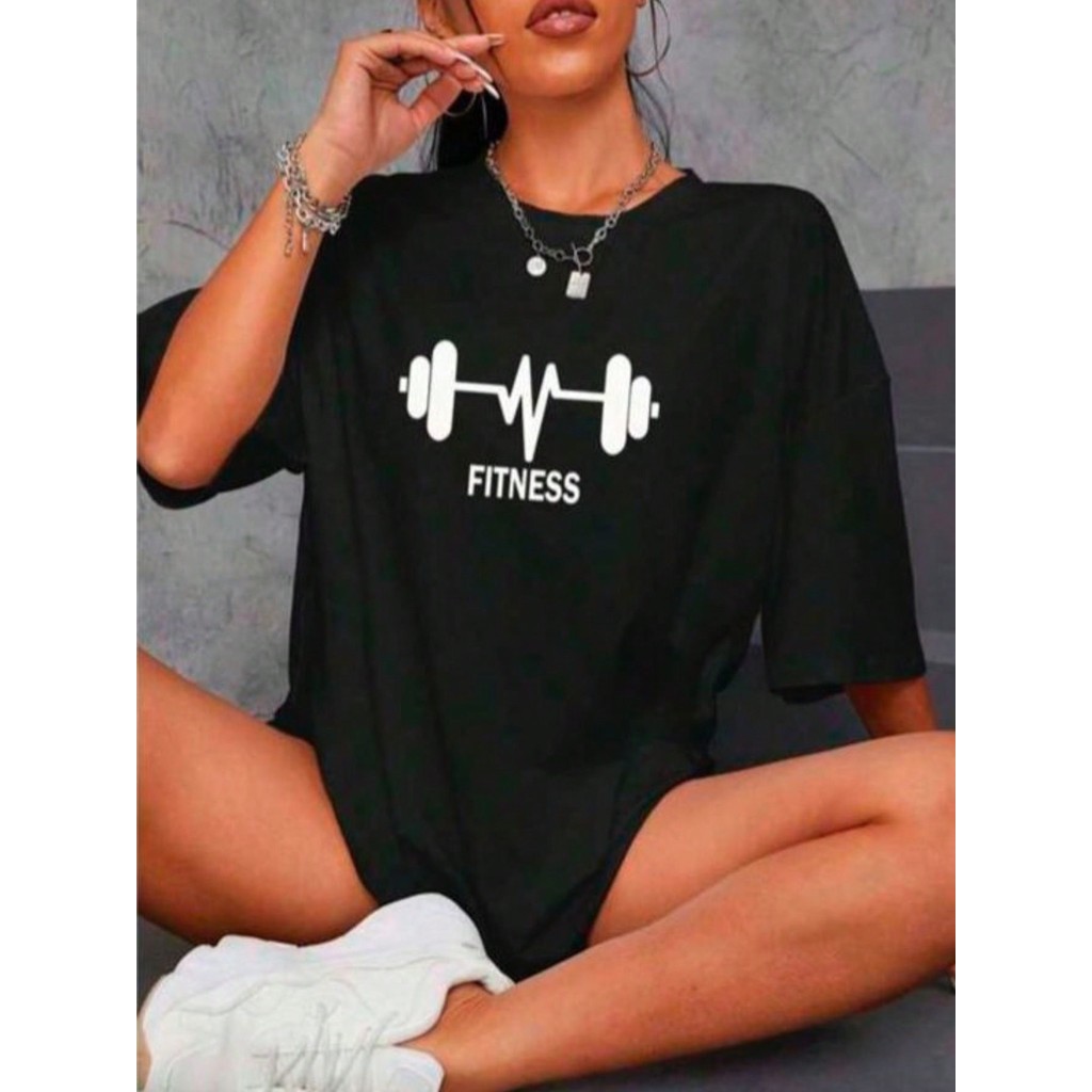 Tshirt Academia Feminina Estampada Batimento Fit Lançamento Camiseta ...