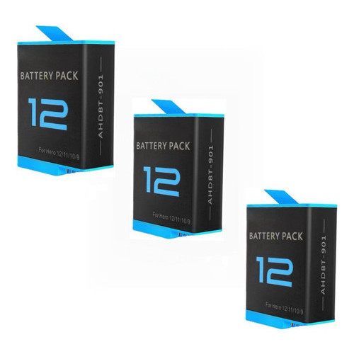 Bateria Compatível Gopro Hero 9 10 11 12 1750mah | Shopee Brasil