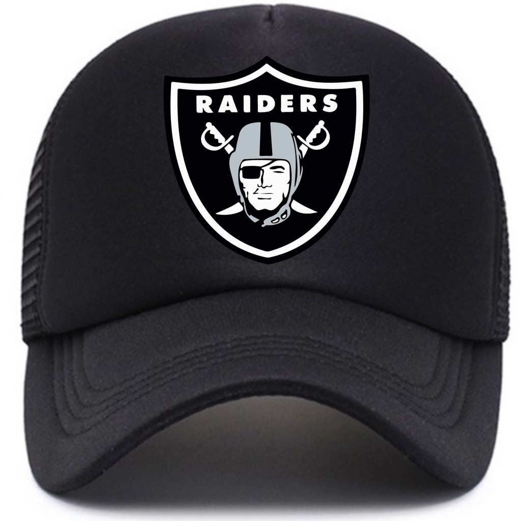 raiders nba Boné design Caminhoneiros De Rede Malha Beisebol