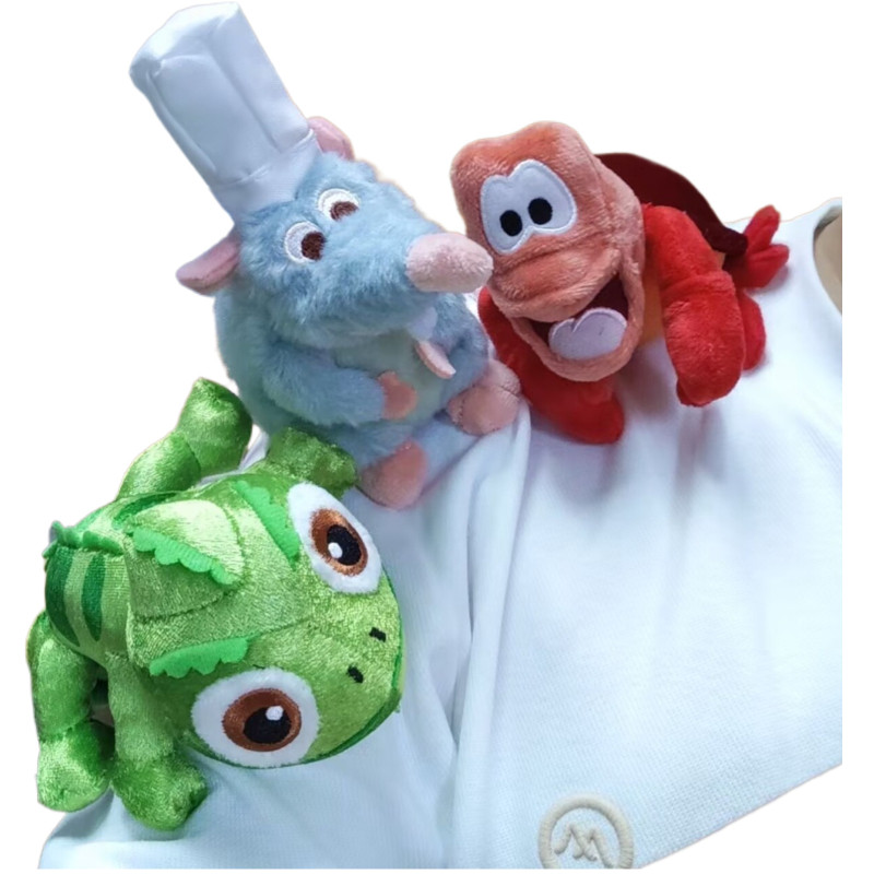 Peluche Remy Di Ratatouille - Piccolo Topo Magnetico Con Spalle Equitazione - Prince Toys