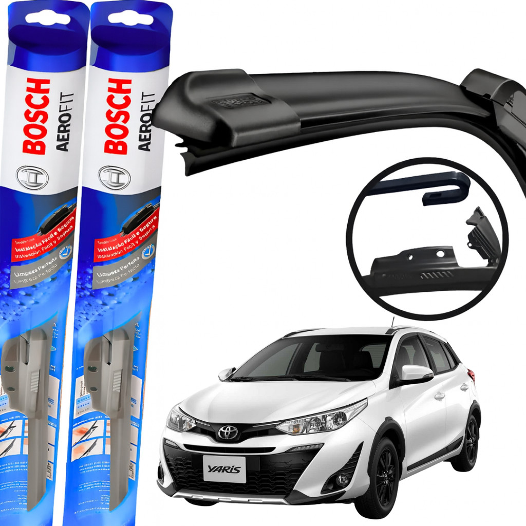 Palheta Limpador Parabrisa Original Bosch Toyota Yaris 2018 A 2024 ...