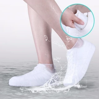 Capa De Tênis Protetora Sapato Para Chuva Silicone Impermeável Antiderrapante Sapato