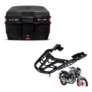 Kit Bau De 35 Litros + Bagageiro Cb Twister 250 2016/2023