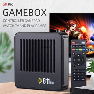 G11 Pro Game Box 4k Console De Jogo Retro 3D Games TV System HD Video Clássico Para PS1/PSP/N64