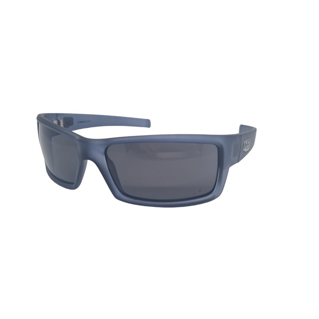 Óculos Solar Hb Riot 10103440356001 Azul Translúcido Lente Cinza ...