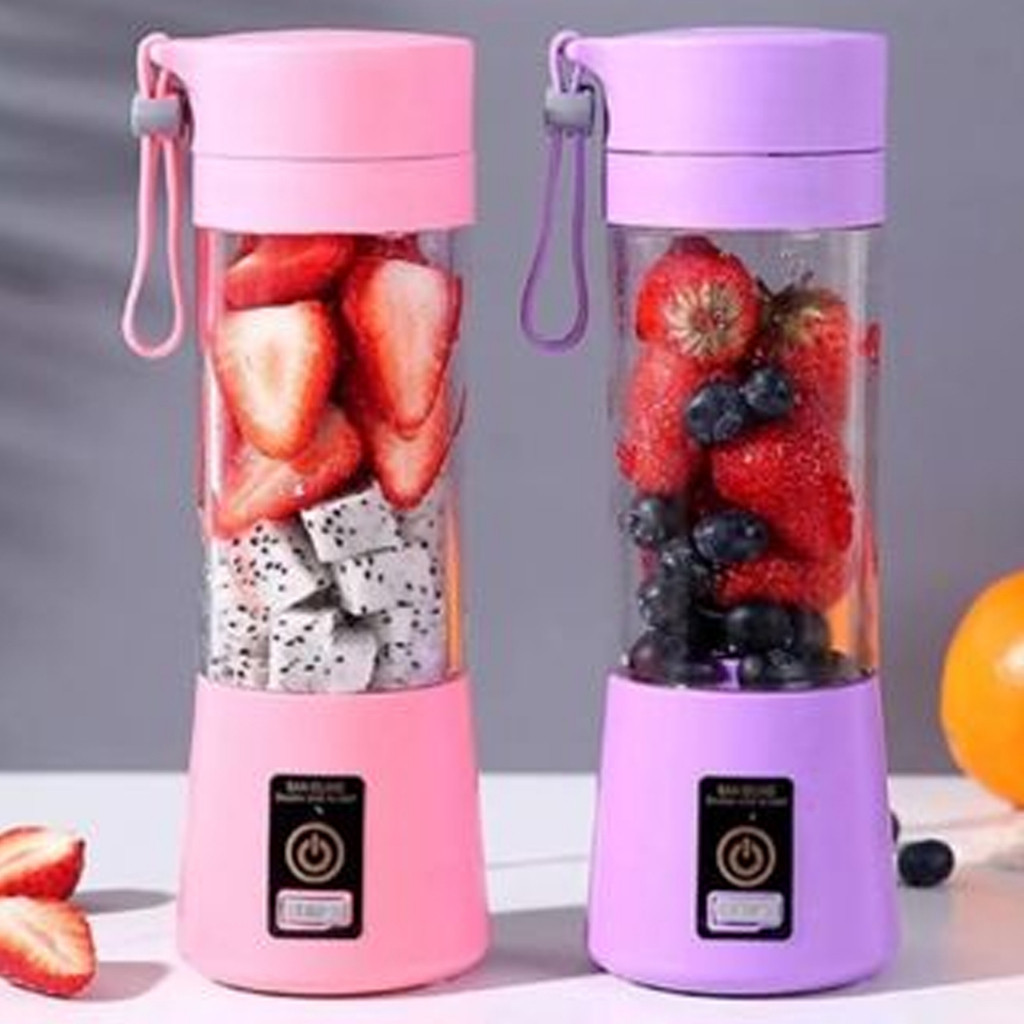 Mini Liquidificador Portátil Usb Juice Cap Take Shake 6 Lâminas Recarregavel YIHAN