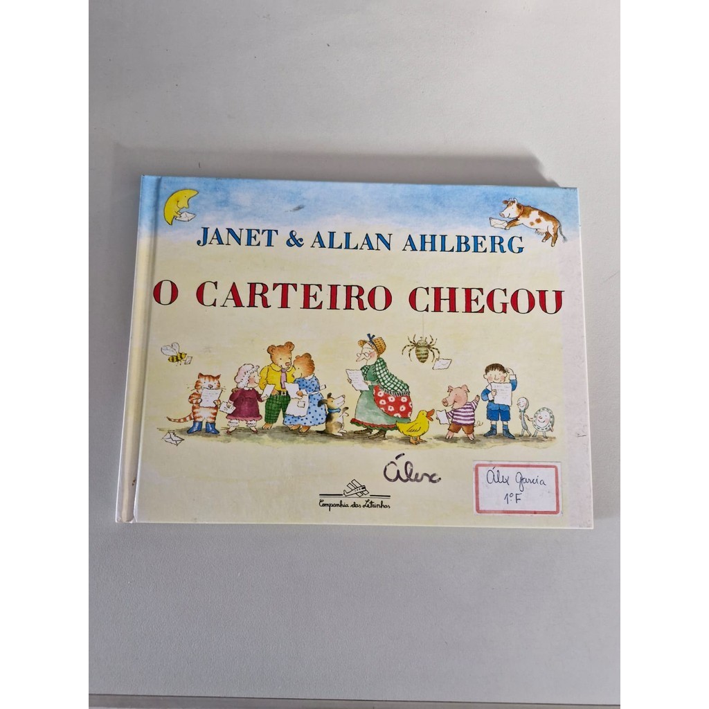 LIVRO, O CARTEIRO CHEGOU, JANET, ALLAN AHLBERG | Shopee Brasil
