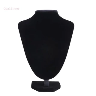 Expositor Jóias Opalineer Stand Prateleira Colar Busto Organizador Rack