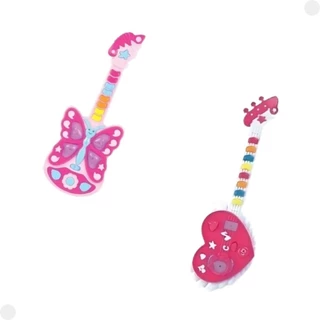 Guitarra Musical Infantil Luzes e Som - Dm Toys