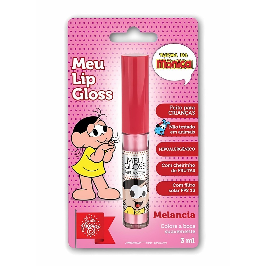 Turma Da Monica Lip Gloss Bl Magali Melancia | Shopee Brasil