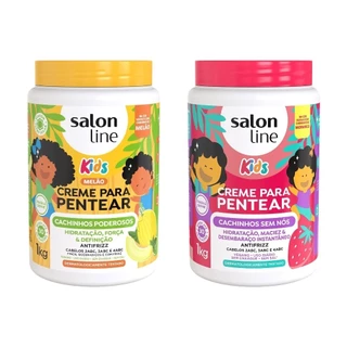 Kit Creme para Pentear Morango + Melão em Oferta na Shopee