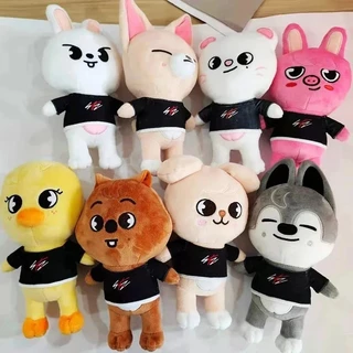 Kpop Fãs Skzoo Wo Z Brinquedo De Pelúcia 20cm Animais Recheados Plushies Kid Dolls Ornament Accessories Stray Gift