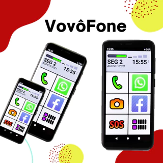 CELULAR DO IDOSO VOVÔFONE 32GB FÁCIL USO MULTILASER