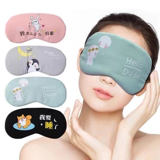 Kit Com 3 Peças Máscaras de Dormir / Máscara Para Olhos Para Viagem Descanso e Sono Tranquilo - Entrega Pronto - WL em Oferta na Shopee