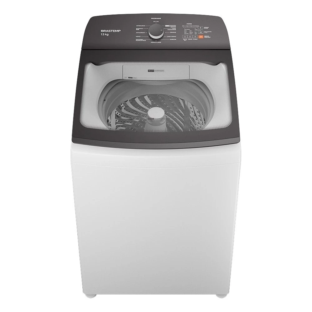 Máquina de Lavar Roupas 13Kg Brastemp BWK13 220V | Automática, Ciclo Tira Manchas, Branco