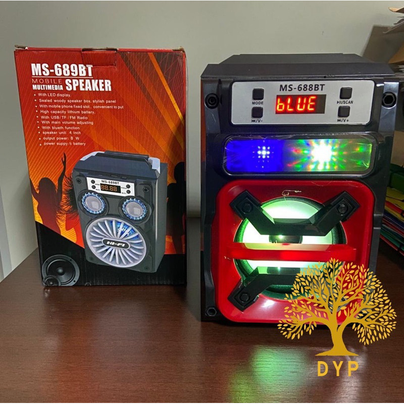 Caixa Caixinha de Som Bluetooth Portátil USB FM- envio Imediato