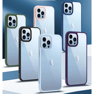 ￼Capinha Silk Borda Colorida Anti shock iPhone 11 12 13 14 15Promax